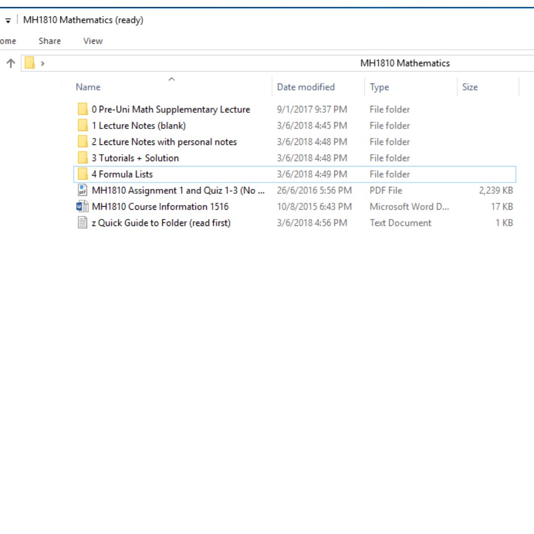 Levels of math classes in college picture