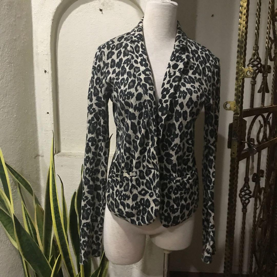 Miss selfridge leopard print coat clearance