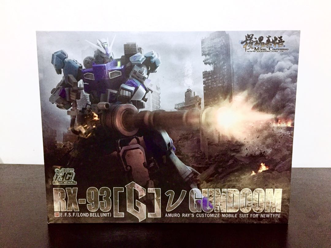 Comprehend Custom Model Kit Model Comprehend: RX-93 V Gundoom Ground Type HG 1/144, Hobbies & Toys ...