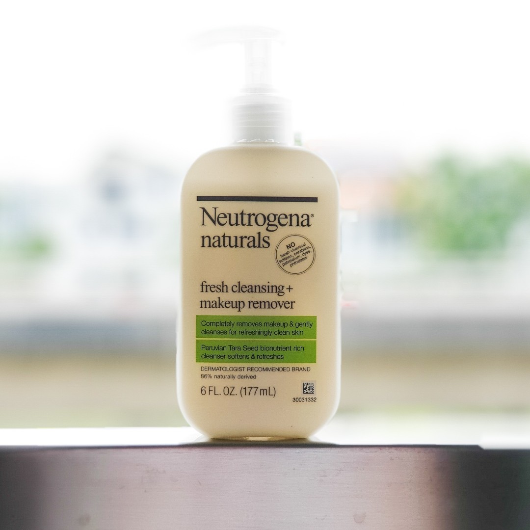 Neutrogena Naturals Fresh Cleansing + Makeup Remover 6 fl oz (177 ml), Beauty & Personal Care