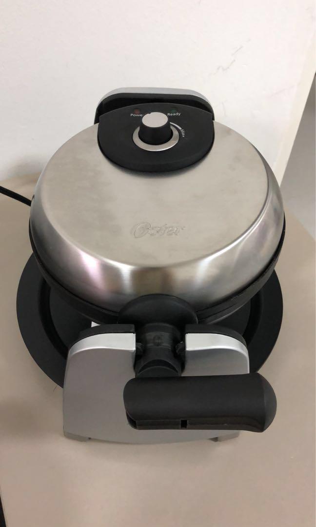 flip belgian waffle maker oster