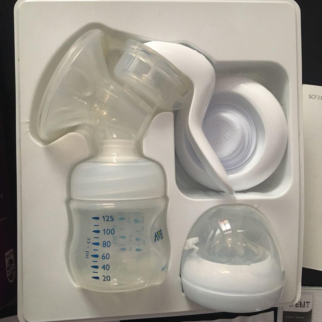 Philips Avent Manual Breastpump Breast Pump Natural Comfort Pompa
