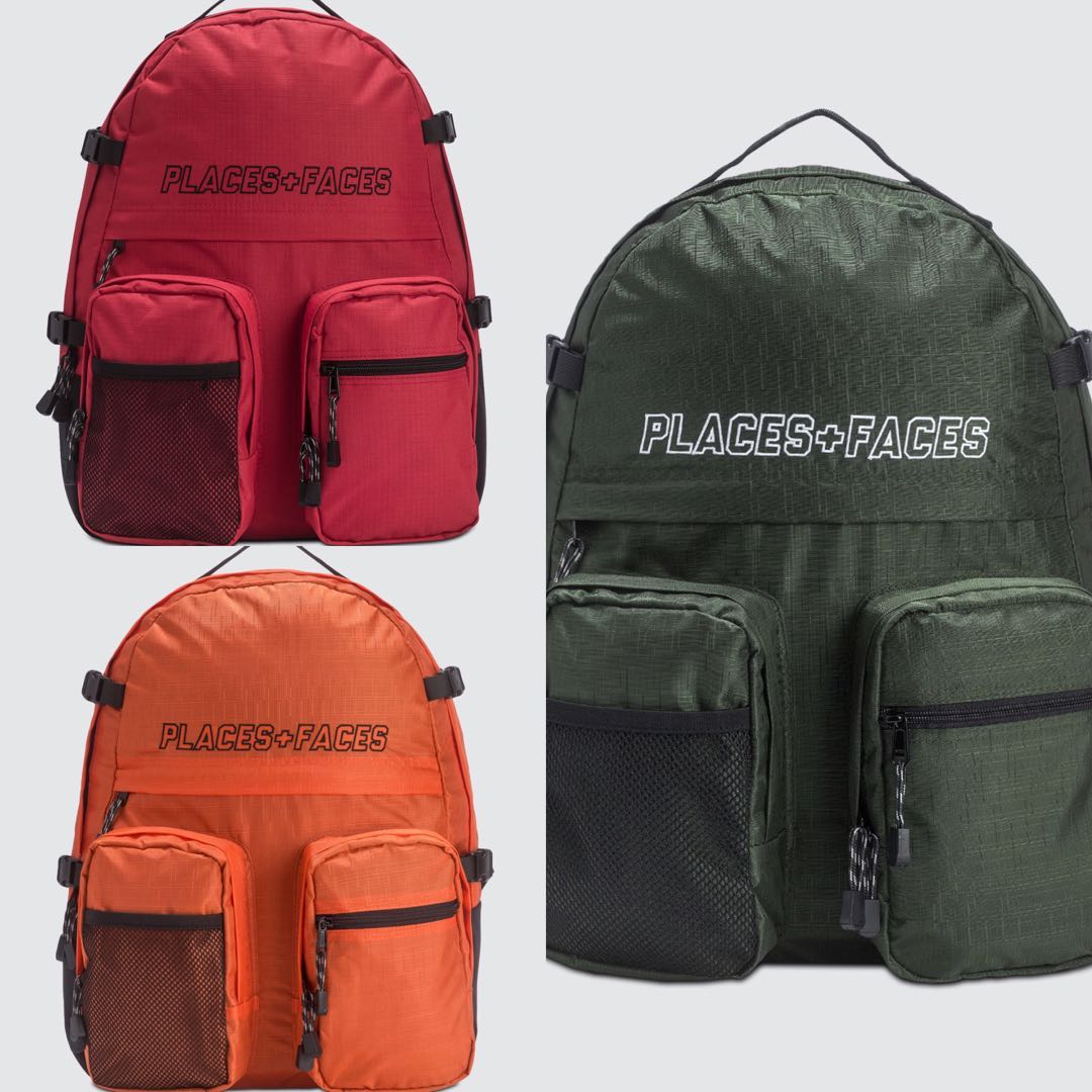 places faces backpack 2018 collection drop 2