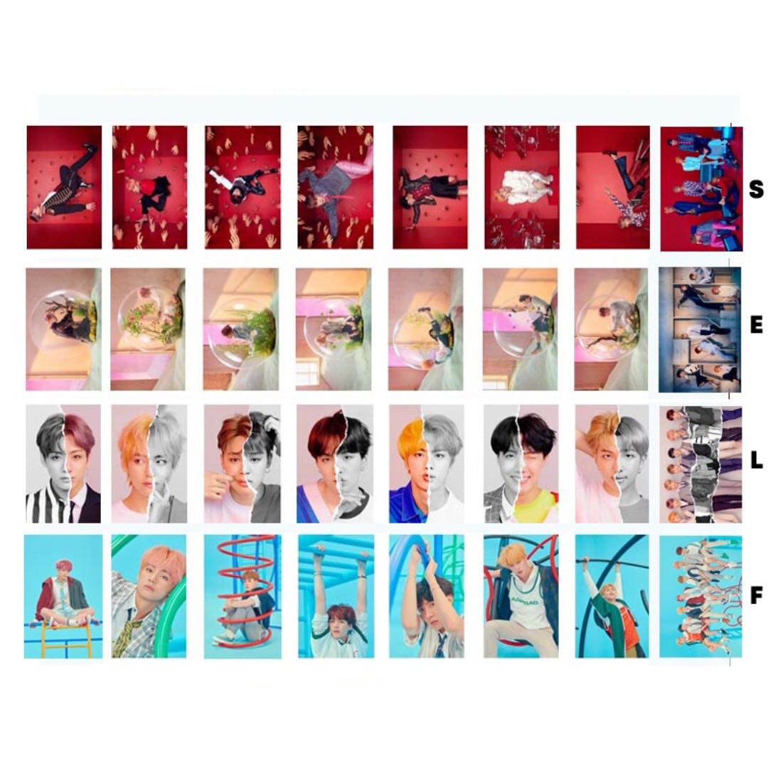 PO Bts Love Yourself Answer Photocards Entertainment K Wave On 