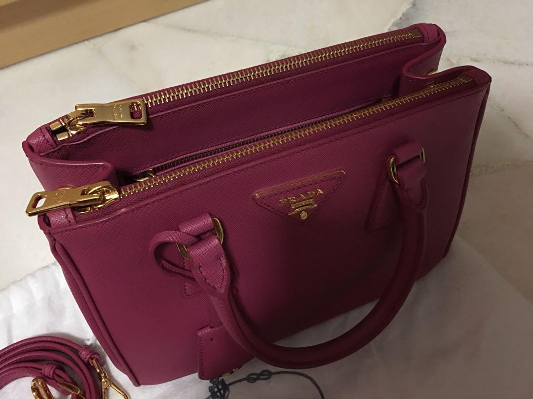 prada mini leather bag