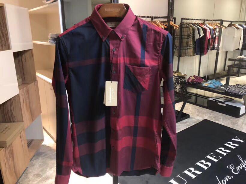 burberry shirt mens for sale