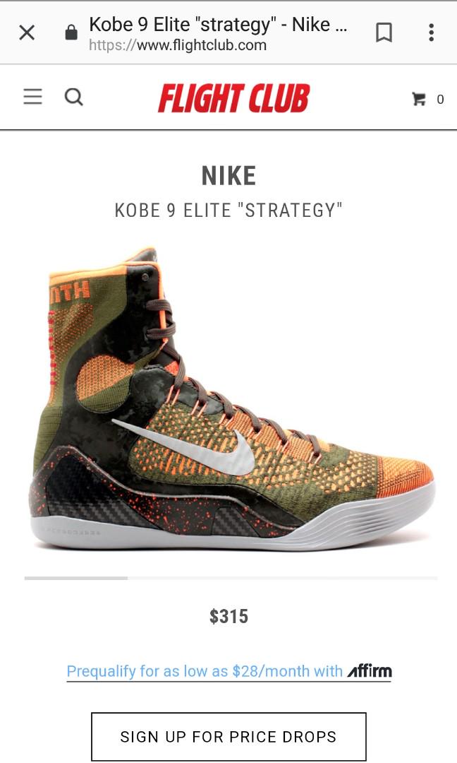 Kobe 9 discount flight club