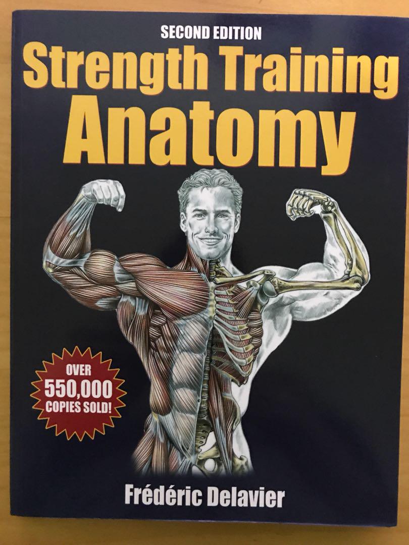 Strength Training Anatomy 2nd Edition Books Stationery Non