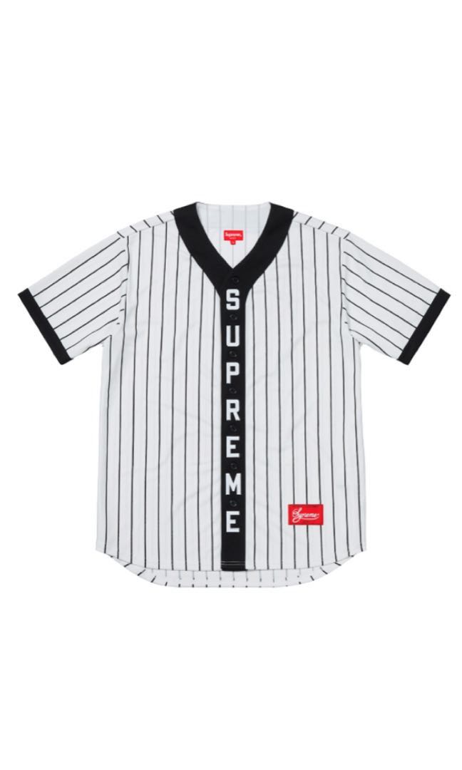 baseball jersey black and white stripes