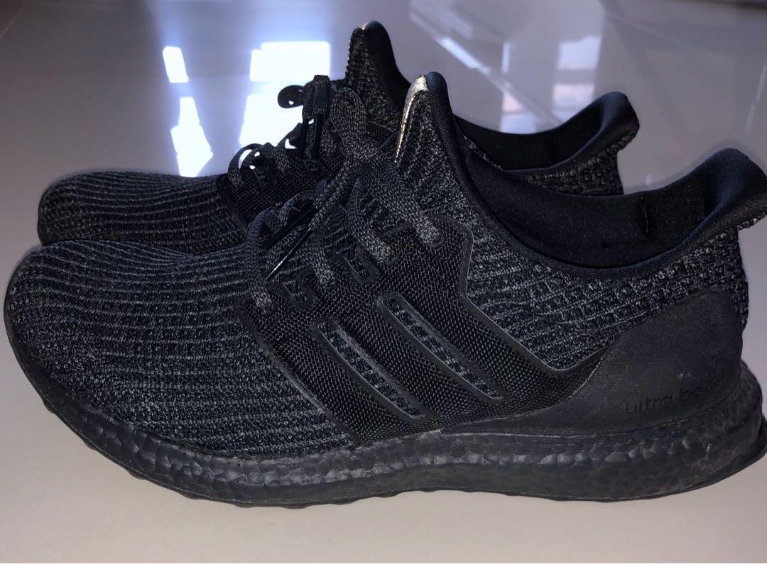 Ultra boost 4.0 sales triple black size 11
