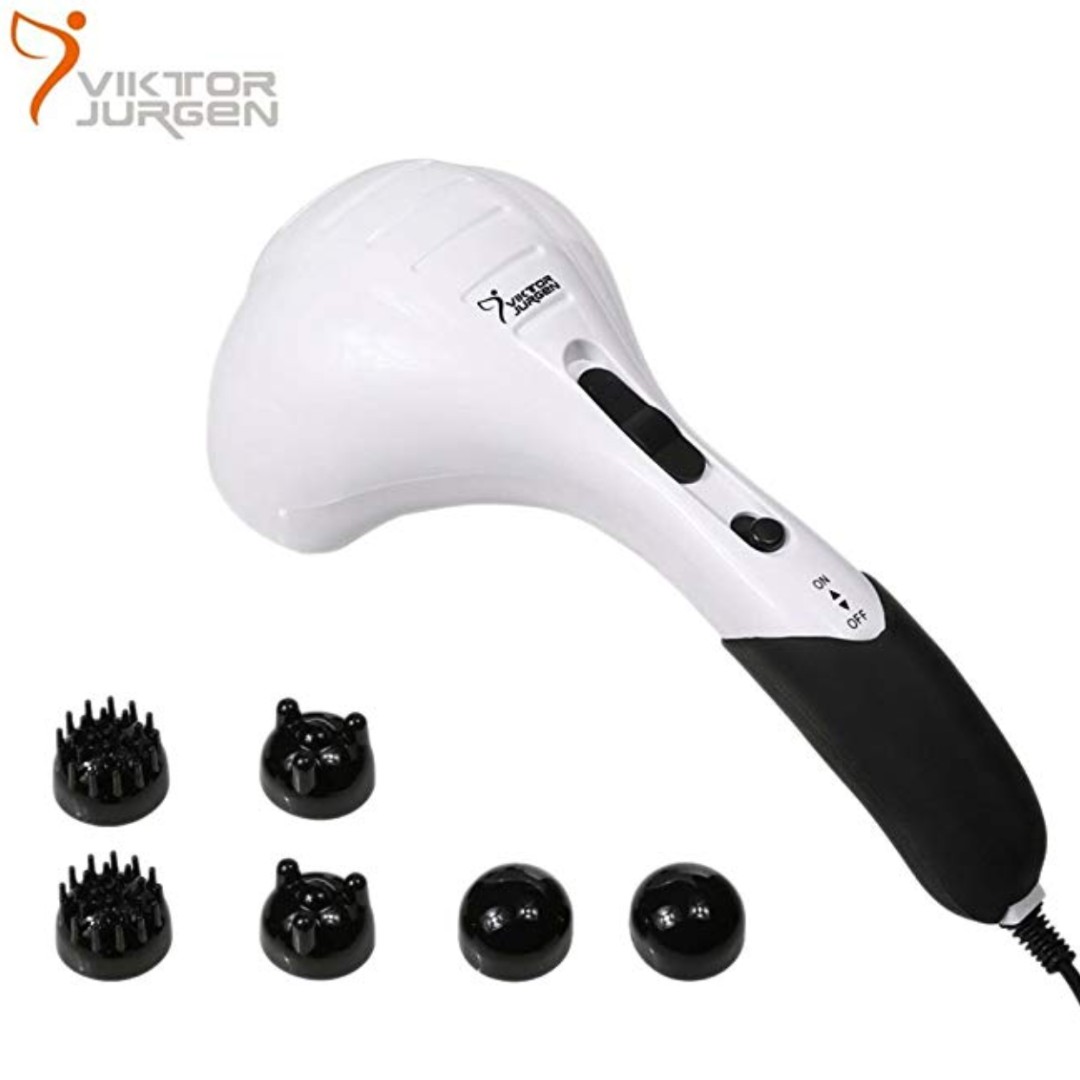 VIKTOR JURGEN Double Head Electric Full Body Massager for Head