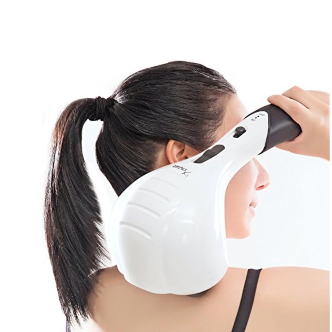 VIKTOR JURGEN Handheld Back Massager - Double Head Electric Full Body  Massager - Deep Tissue Percussion Massage for Muscles, Head, Neck,  Shoulder, Back, Leg, Foot -Best Gifts for Women/Men 