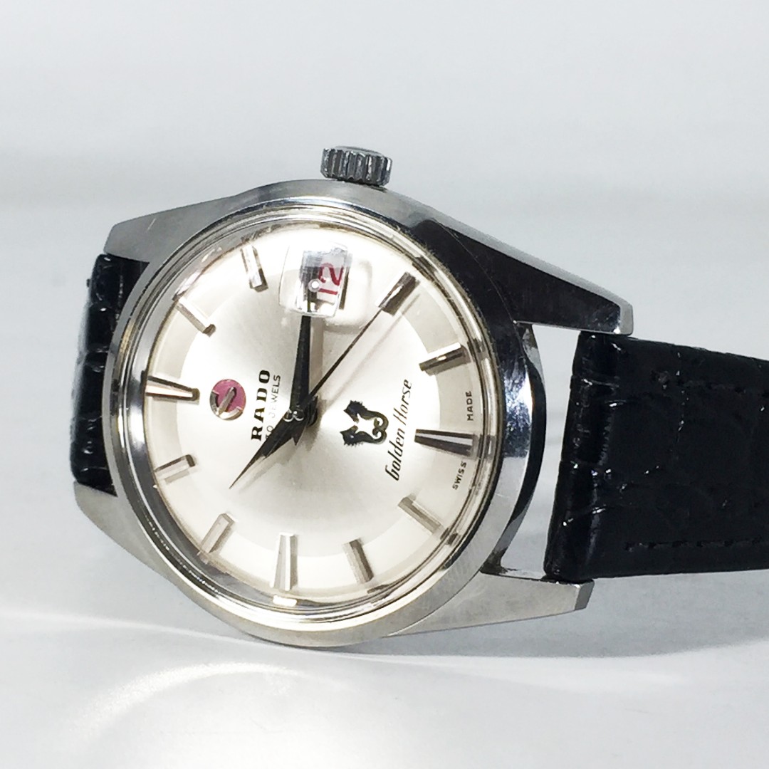 Vintage Rado Golden Horse 30 Jewels Automatic Mens Watch