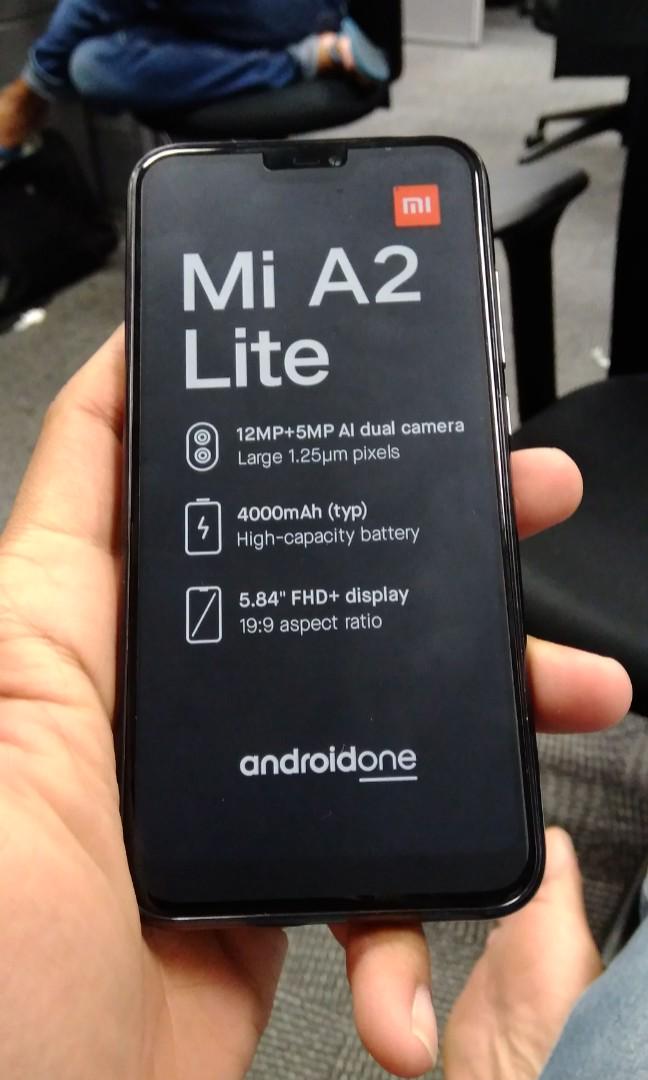 Xiaomi Mi A2 Lite 4 64gb Second Like New Telepon Seluler Tablet Aksesoris Tablet Handphone Di Carousell