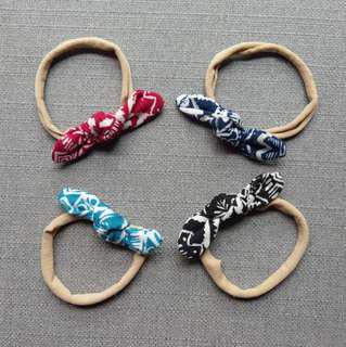 Zulu Series: Baby Bow Headbands