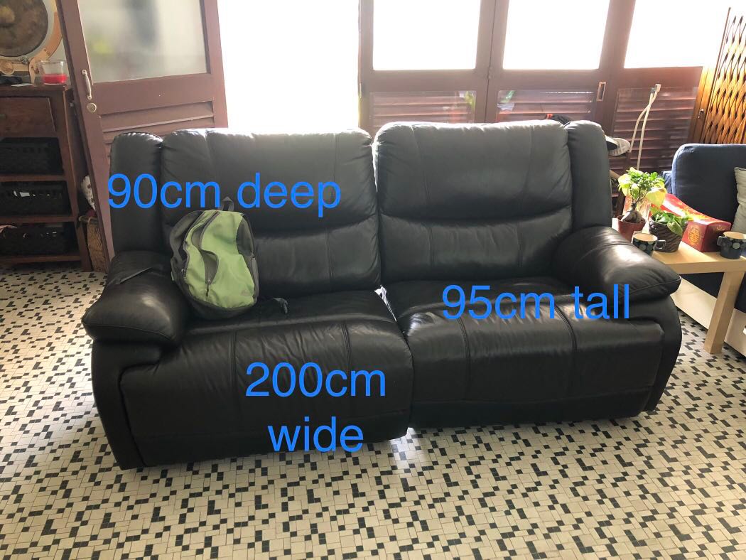 3 seater cinema sofa