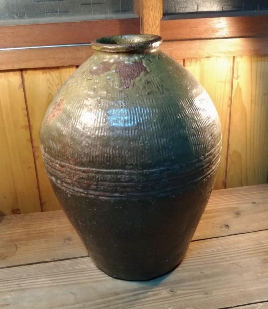 老酒甕 醬菜甕 菜脯甕 古物舊貨 早期農村民藝收藏 古董收藏 收藏品在旋轉拍賣