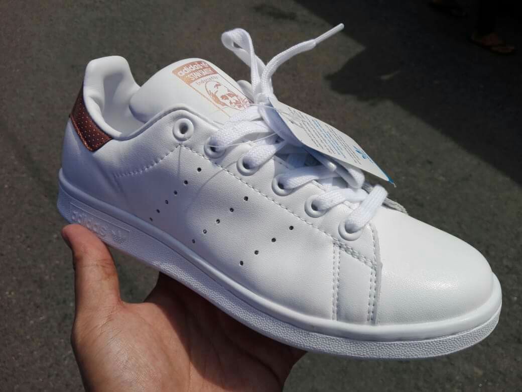 rose gold stan smith womens