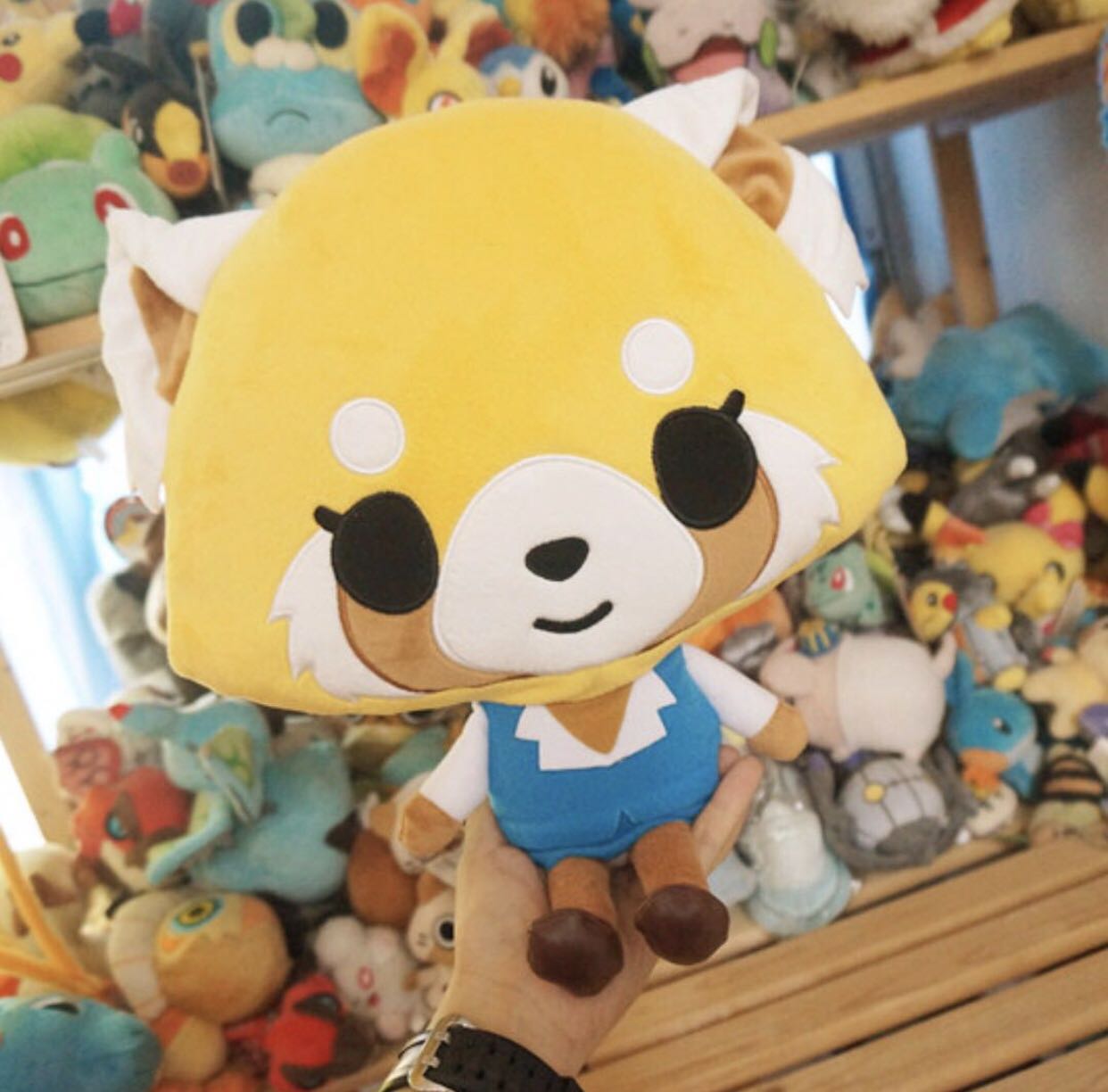 Get Wallpaper Aggretsuko Official Plush Plushie Soft Toy Toys Games Stuffed For Free
