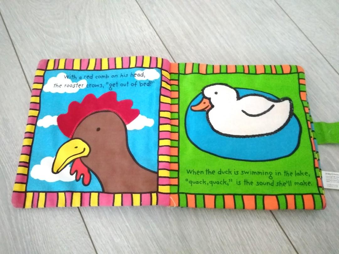 Baby Cloth Book Fluffy Chick And Friends Books Stationery