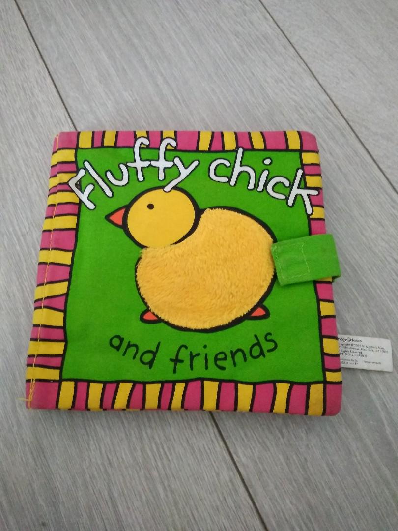 Baby Cloth Book Fluffy Chick And Friends Books Stationery