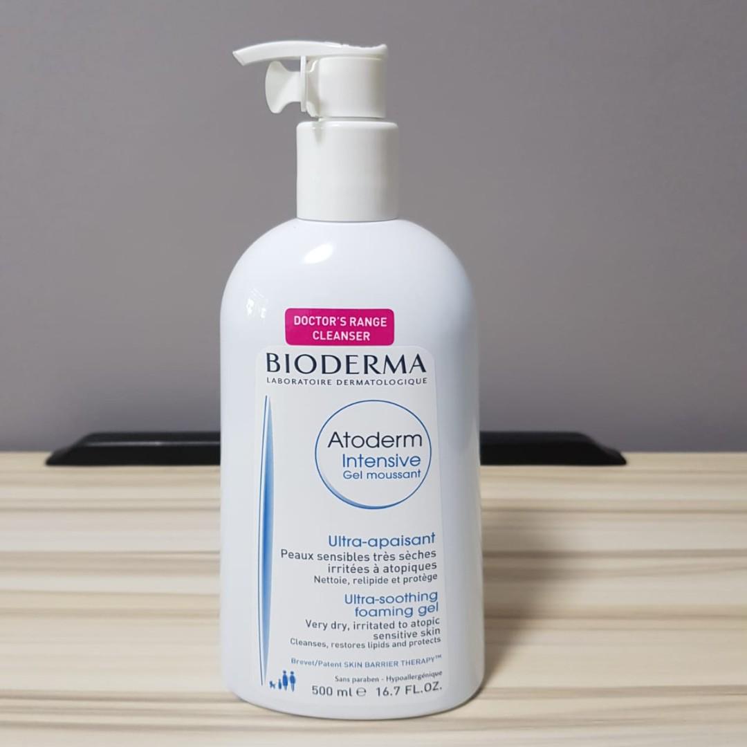 bioderma atoderm intensive gel moussant doctor s range cleanser beauty personal care bath body body care on carousell
