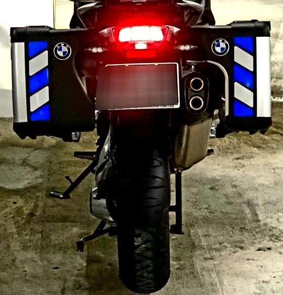 BMW Vario Panniers 3M Safety Chevrons Kit BIG Chevrons Free