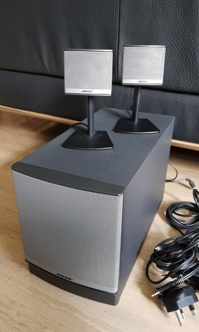 skade Blinke strand Bose Companion 3 Series II Multimedia Speaker System, Audio, Soundbars,  Speakers & Amplifiers on Carousell