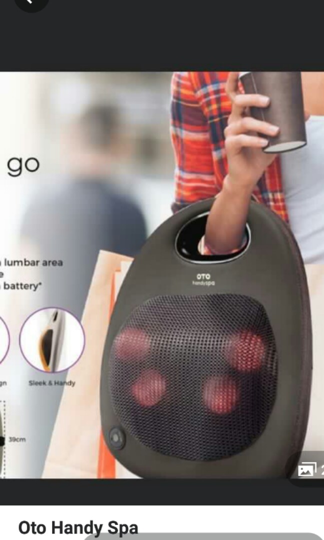 Oto wireless back massager Clearance