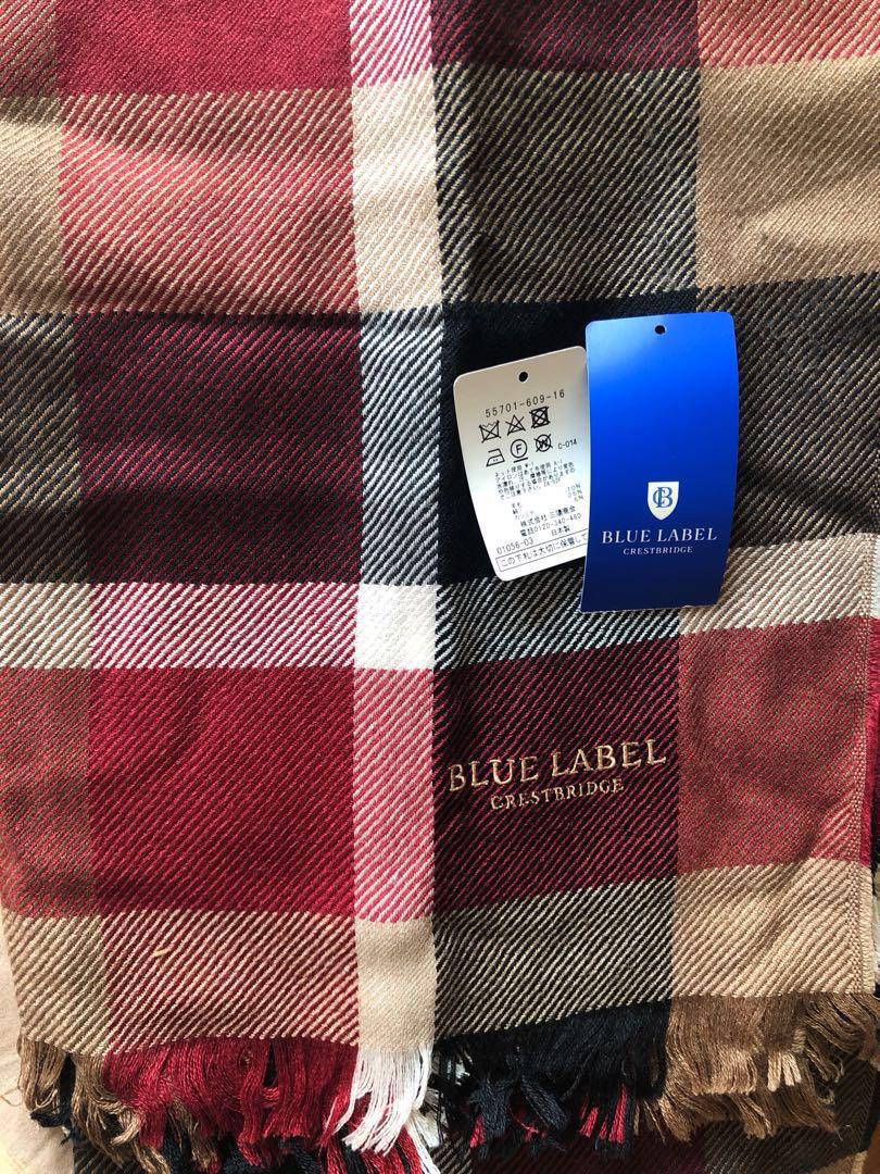 burberry scarf blue label