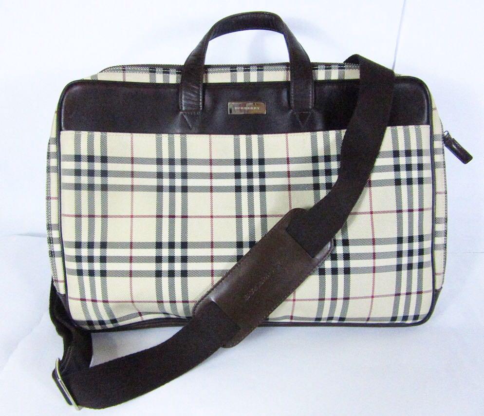burberry laptop bag women's