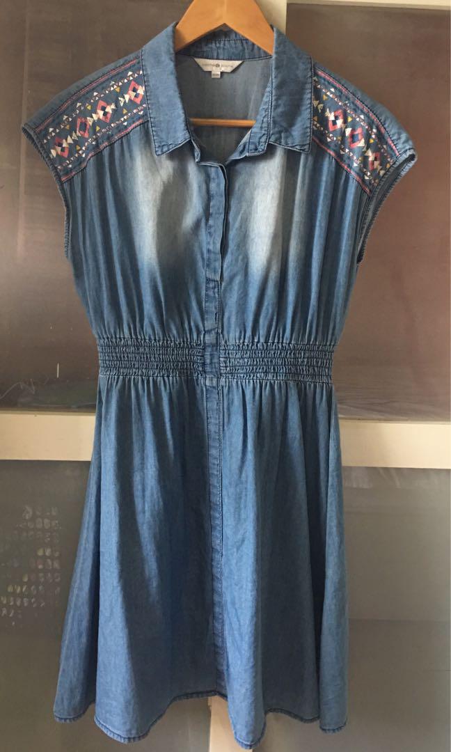 Cache Cache Denim Dress Women S Fashion Clothes Dresses