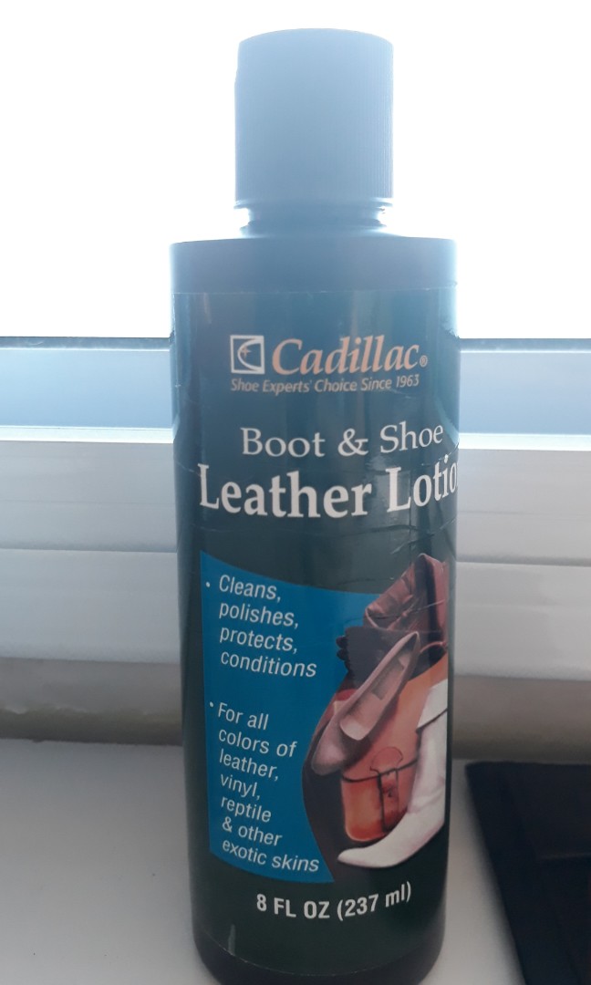 Cadillac Boot & Shoe leather lotion cleaner 237ml, Everything Else on Carousell