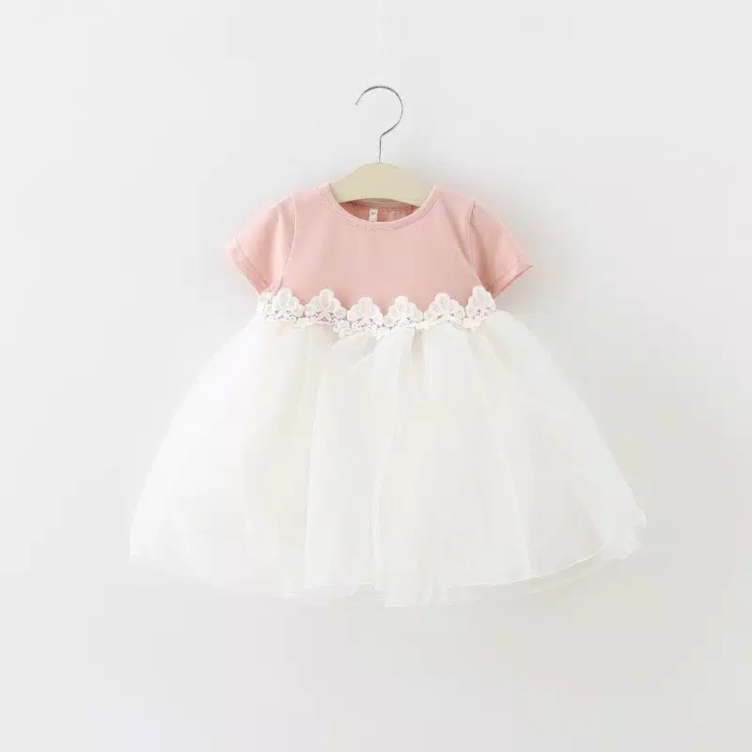 Charlotte Dress Dress Pesta Anak  Import Gaun  Pesta Bayi  