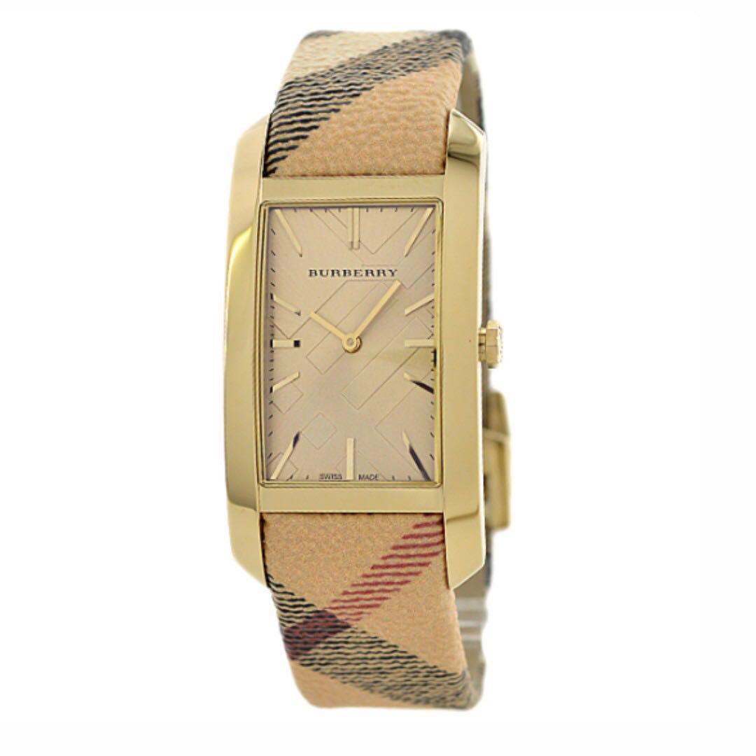 burberry rectangle watch