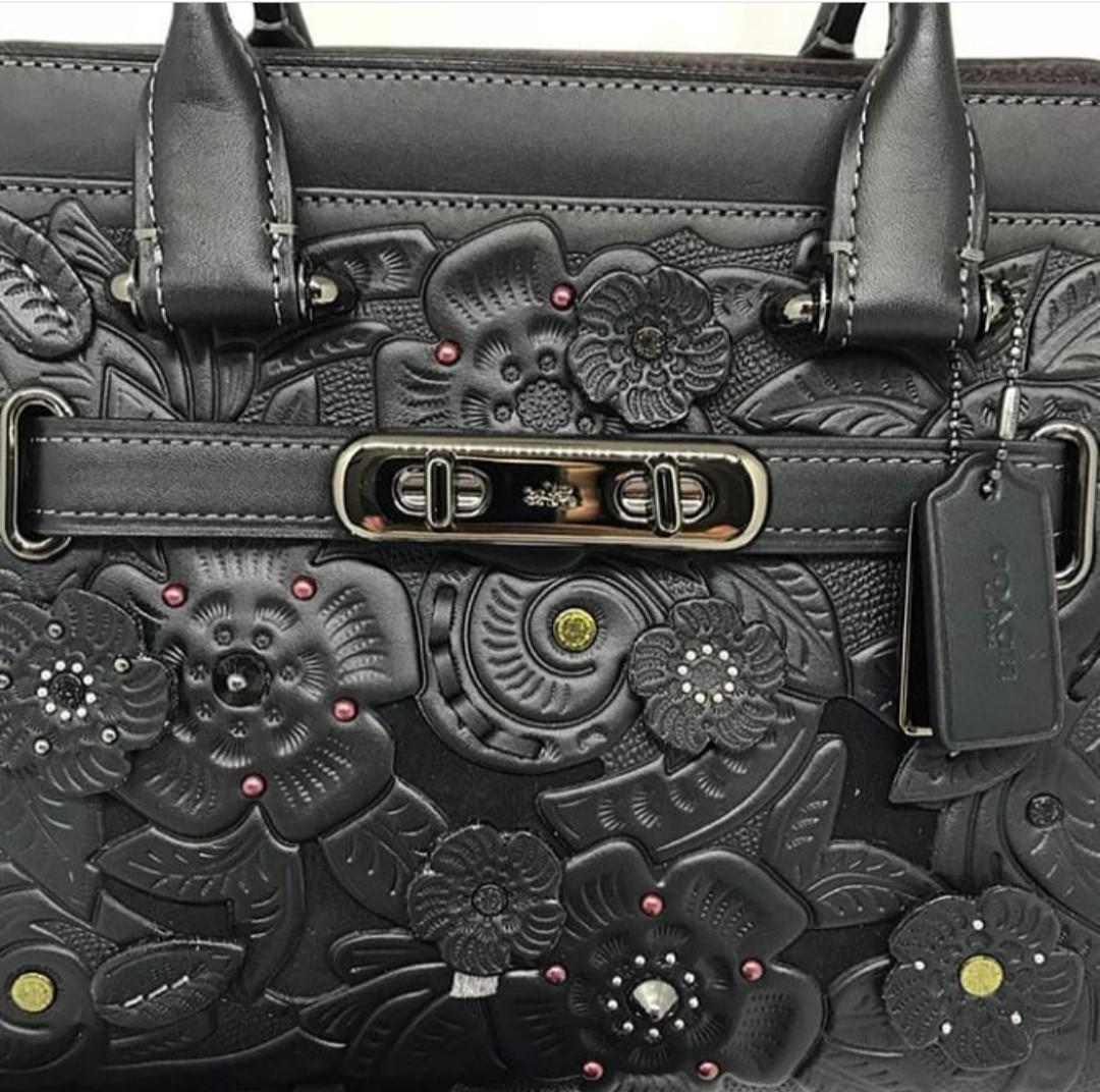 Coach swagger tea rose clearance