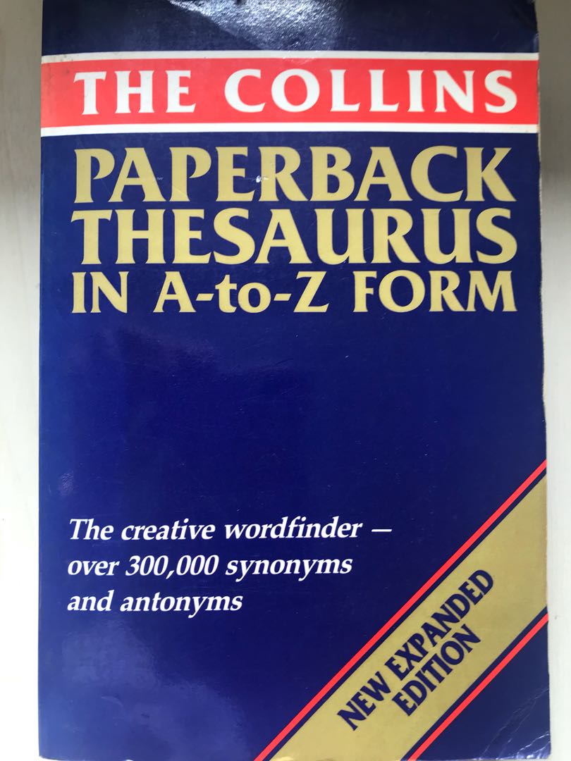 Collins Thesaurus Dictionary, Hobbies & Toys, Books & Magazines