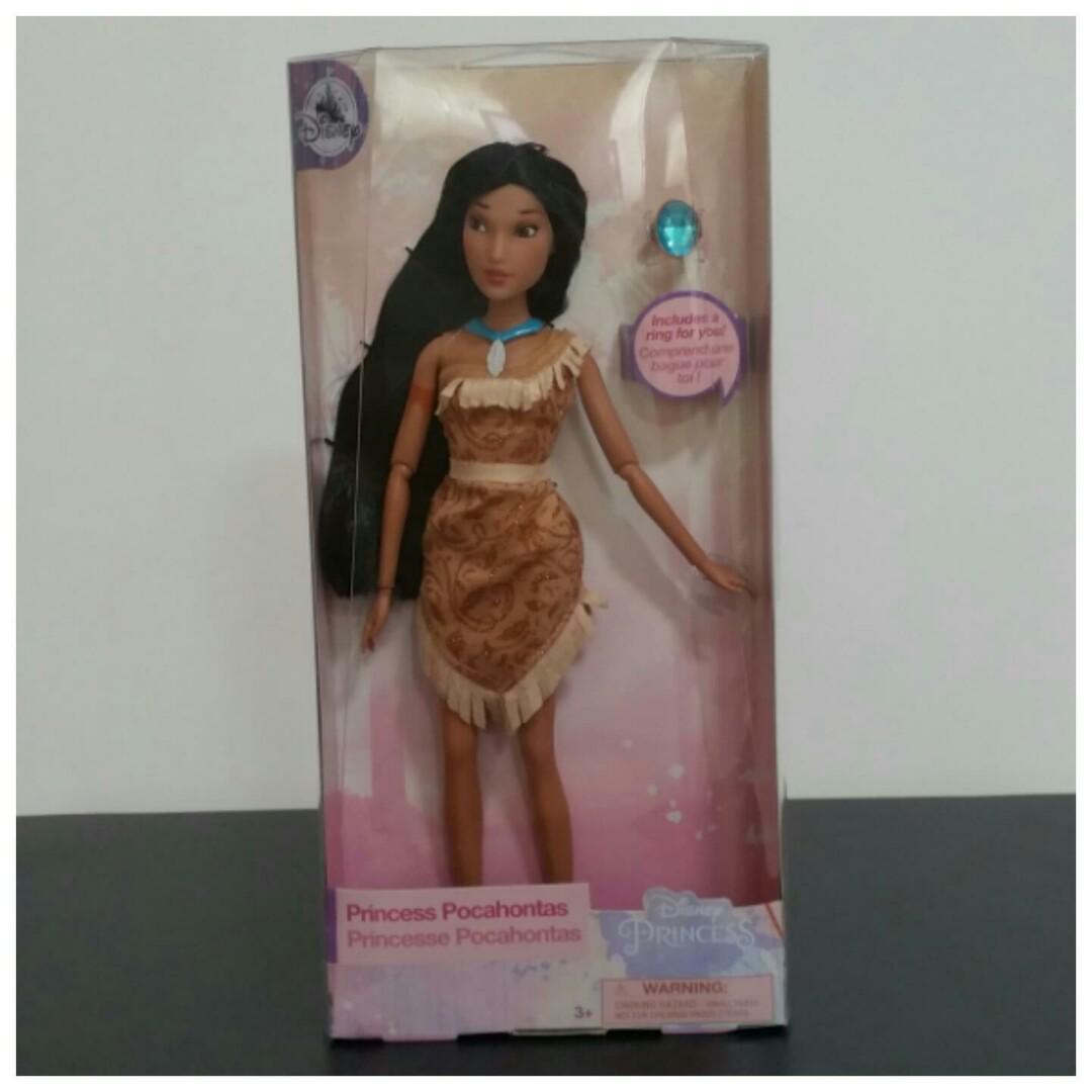 Disney Pocahontas Classic Doll with ring in stock Hobbies