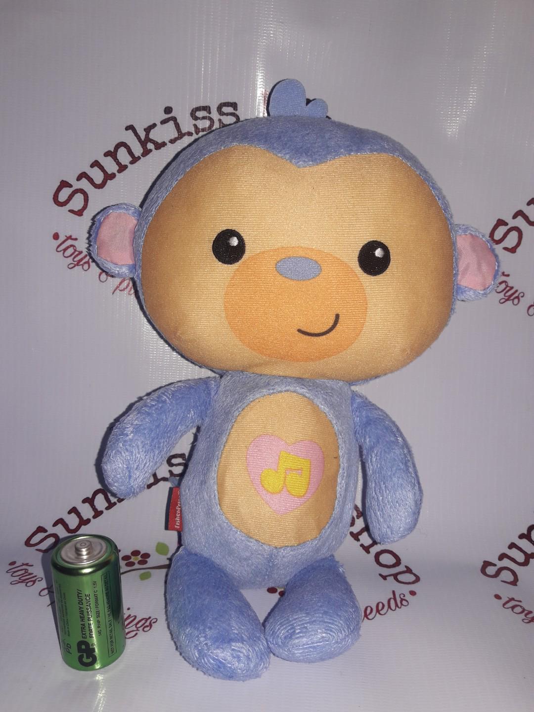 Fisher price soothe and top glow monkey