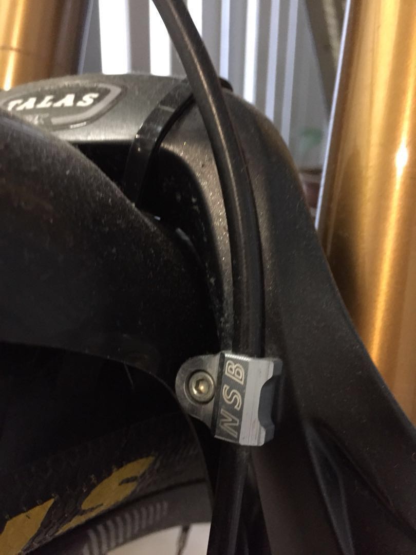 fox fork cable guide