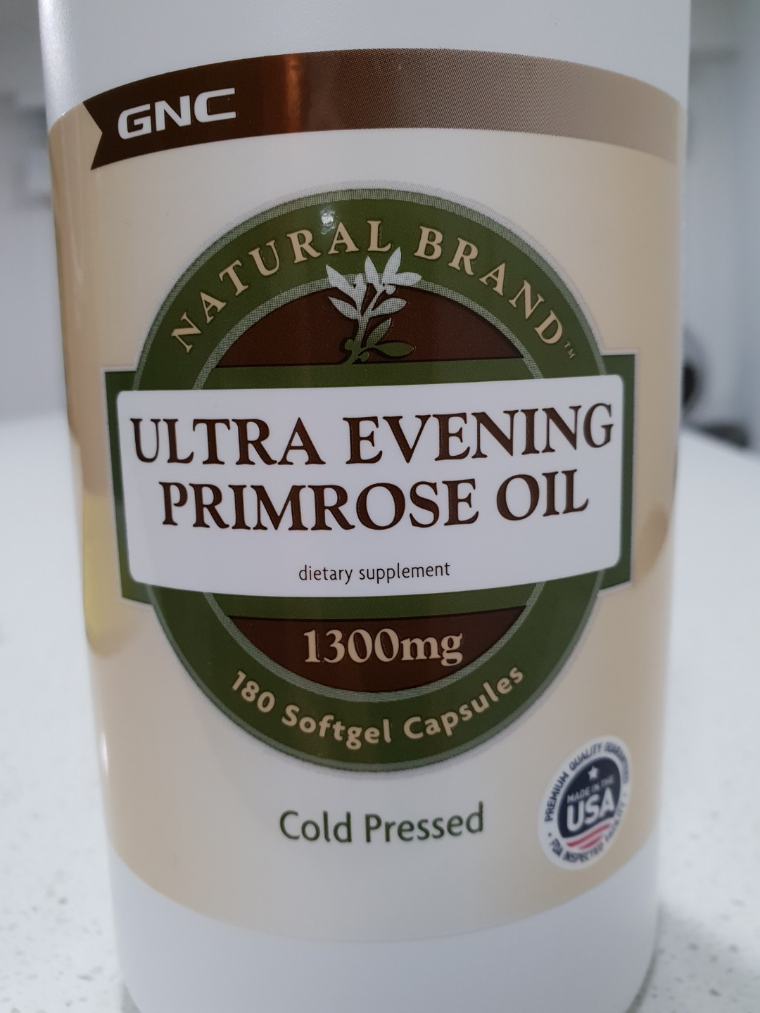 GNC Ultra Evening Primrose Oil 1300mg, Health & Nutrition, Health