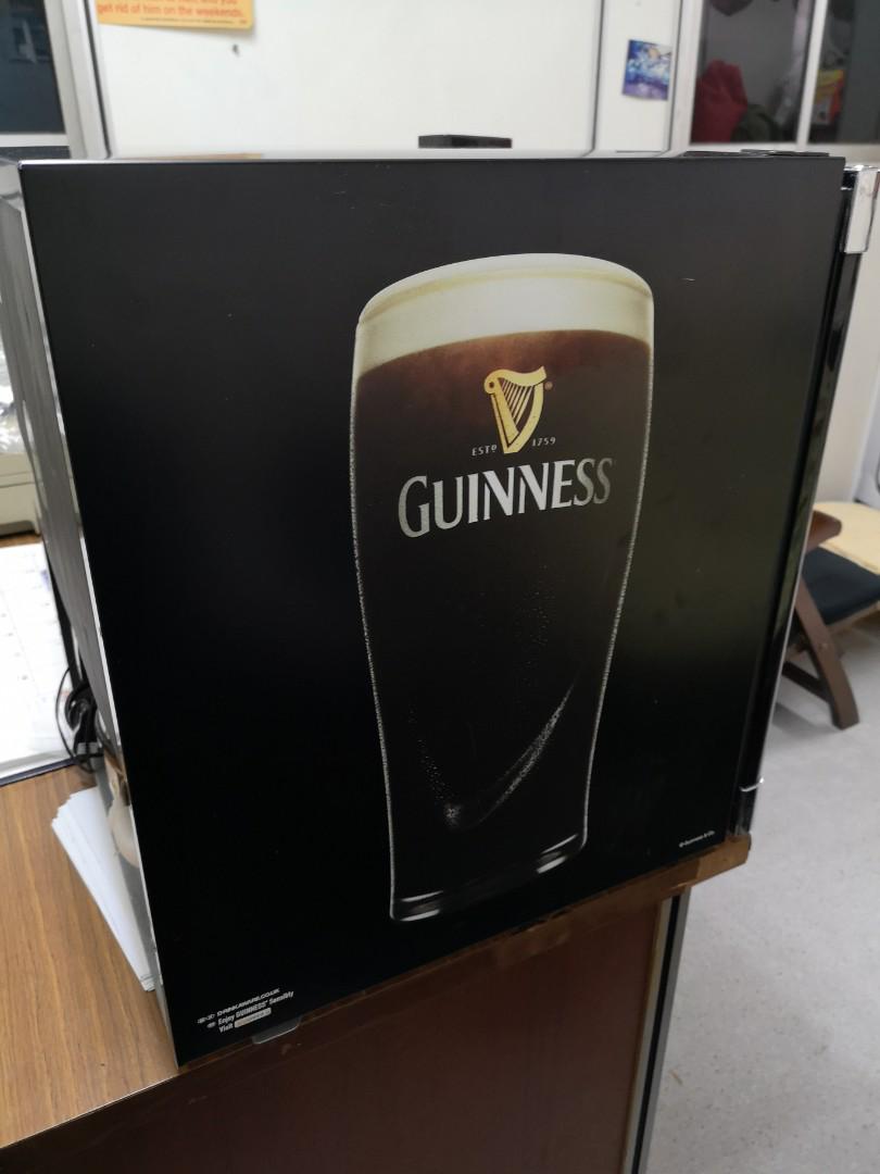 Guinness Bar Fridge, TV & Home Appliances, Kitchen Appliances, Refrigerators & Freezers on Carousell