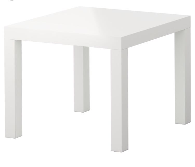 Ikea white Coffee table, Furniture & Home Living, Furniture, Tables & Sets on Carousell