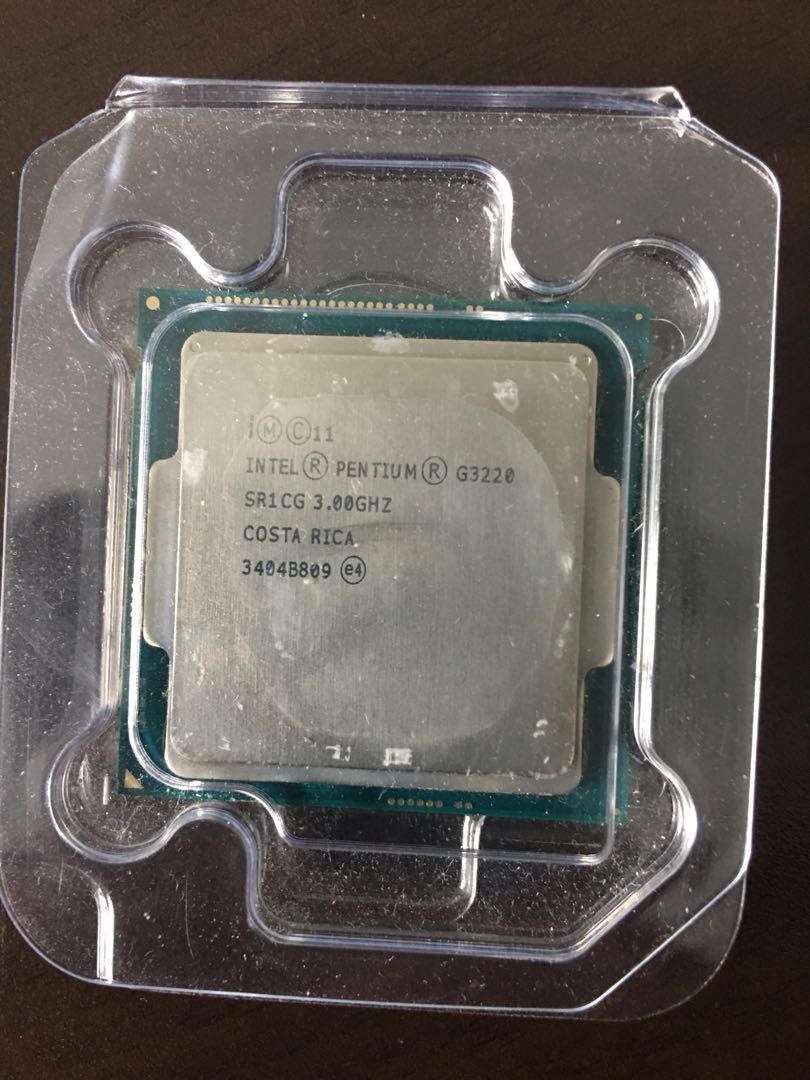 Intel Pentium G32 Cpu Only Computers Tech Parts Accessories Computer Parts On Carousell