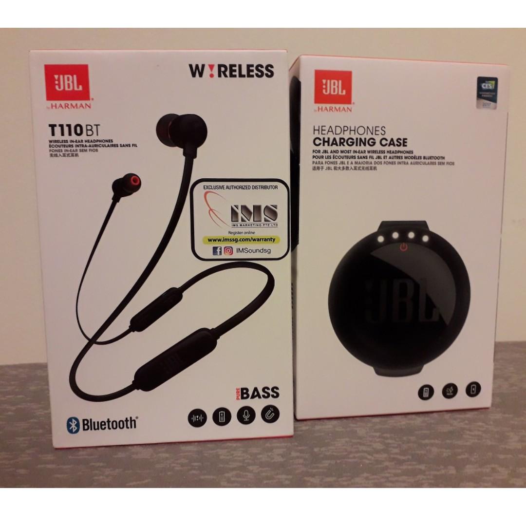 Auriculares bluetooth jbl new arrivals t110 bt black