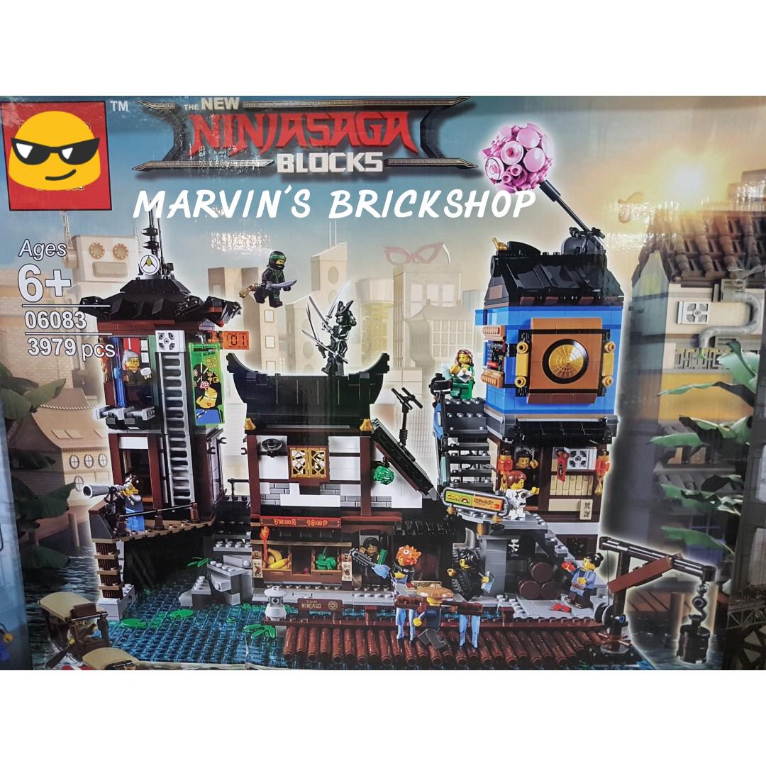 lepin ninjago docks