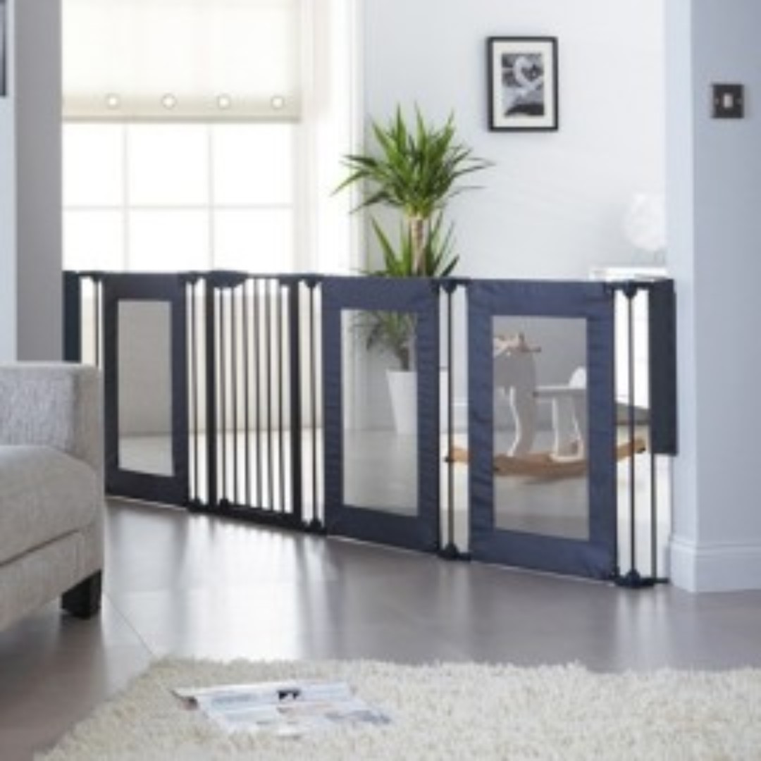 Lindam fabric top stair gate