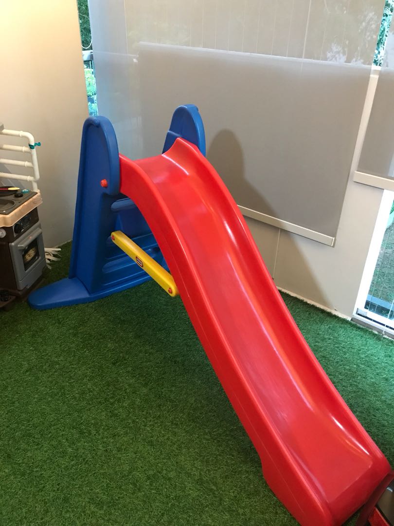 little tikes red slide