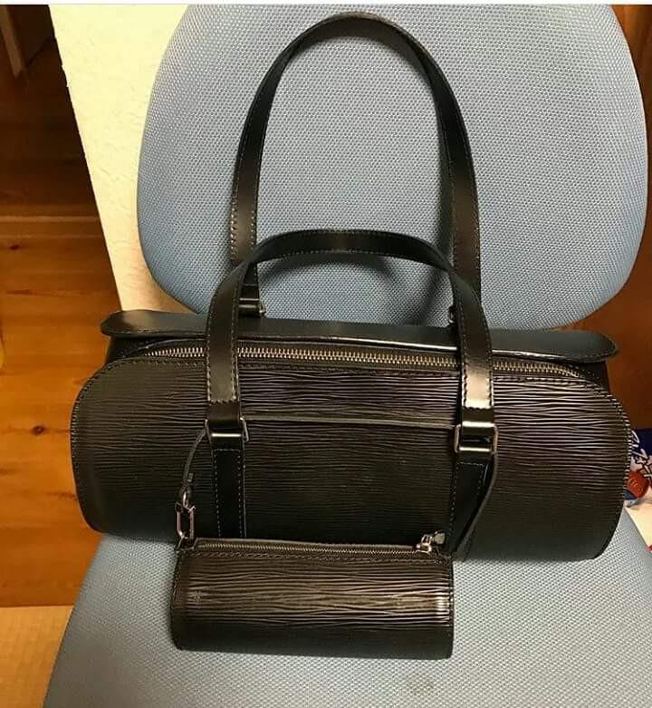 LV Papillon in black epi leather, Luxury, Bags & Wallets on Carousell