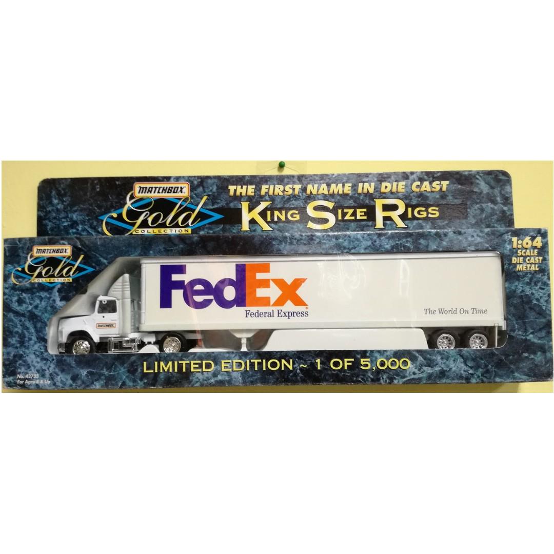 Matchbox King Size Rigs FedEx - New, Hobbies & Toys, Toys & Games on ...